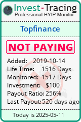 Monitored by Invest-Tracing.com HYIP Monitor-Invest-Tracing.com