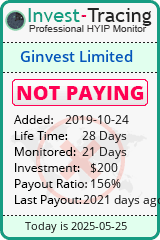 Monitored by Invest-Tracing.com HYIP Monitor-Invest-Tracing.com