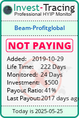 Monitored by Invest-Tracing.com HYIP Monitor-Invest-Tracing.com