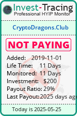 Monitored by Invest-Tracing.com HYIP Monitor-Invest-Tracing.com