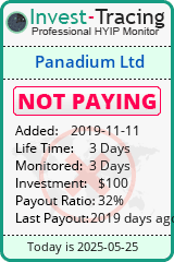 Monitored by Invest-Tracing.com HYIP Monitor-Invest-Tracing.com
