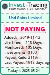 Monitored by Invest-Tracing.com HYIP Monitor-Invest-Tracing.com
