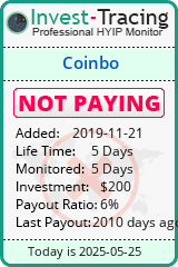 Monitored by Invest-Tracing.com HYIP Monitor-Invest-Tracing.com