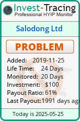 Monitored by Invest-Tracing.com HYIP Monitor-Invest-Tracing.com