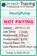 Monitored by Invest-Tracing.com HYIP Monitor-Invest-Tracing.com