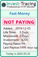 Monitored by Invest-Tracing.com HYIP Monitor-Invest-Tracing.com