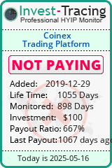 Monitored by Invest-Tracing.com HYIP Monitor-Invest-Tracing.com