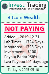 Monitored by Invest-Tracing.com HYIP Monitor-Invest-Tracing.com