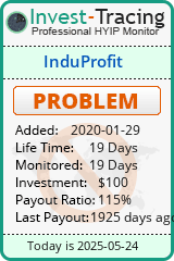 Monitored by Invest-Tracing.com HYIP Monitor-Invest-Tracing.com
