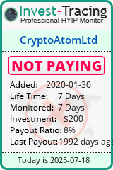 Monitored by Invest-Tracing.com HYIP Monitor-Invest-Tracing.com