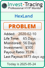 Monitored by Invest-Tracing.com HYIP Monitor-Invest-Tracing.com