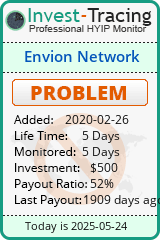 Monitored by Invest-Tracing.com HYIP Monitor-Invest-Tracing.com