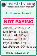 Monitored by Invest-Tracing.com HYIP Monitor-Invest-Tracing.com
