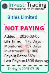 Monitored by Invest-Tracing.com HYIP Monitor-Invest-Tracing.com
