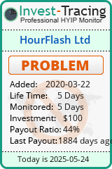 Monitored by Invest-Tracing.com HYIP Monitor-Invest-Tracing.com