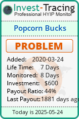 Monitored by Invest-Tracing.com HYIP Monitor-Invest-Tracing.com