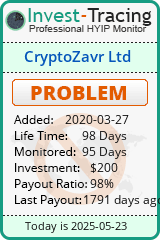 Monitored by Invest-Tracing.com HYIP Monitor-Invest-Tracing.com