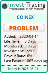 Monitored by Invest-Tracing.com HYIP Monitor-Invest-Tracing.com