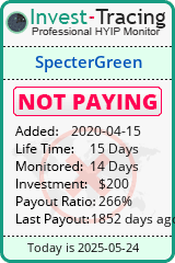 Monitored by Invest-Tracing.com HYIP Monitor-Invest-Tracing.com