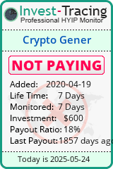Monitored by Invest-Tracing.com HYIP Monitor-Invest-Tracing.com