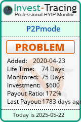 Monitored by Invest-Tracing.com HYIP Monitor-Invest-Tracing.com