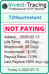 Monitored by Invest-Tracing.com HYIP Monitor-Invest-Tracing.com