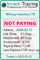 Monitored by Invest-Tracing.com HYIP Monitor-Invest-Tracing.com