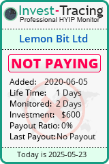 Monitored by Invest-Tracing.com HYIP Monitor-Invest-Tracing.com
