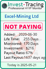 Monitored by Invest-Tracing.com HYIP Monitor-Invest-Tracing.com