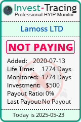 Monitored by Invest-Tracing.com HYIP Monitor-Invest-Tracing.com