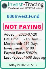 Monitored by Invest-Tracing.com HYIP Monitor-Invest-Tracing.com