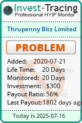Monitored by Invest-Tracing.com HYIP Monitor-Invest-Tracing.com