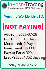 Monitored by Invest-Tracing.com HYIP Monitor-Invest-Tracing.com