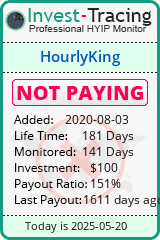 Monitored by Invest-Tracing.com HYIP Monitor-Invest-Tracing.com