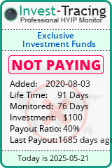 Monitored by Invest-Tracing.com HYIP Monitor-Invest-Tracing.com