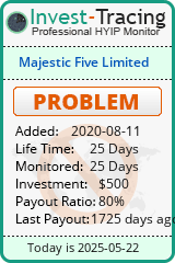 Monitored by Invest-Tracing.com HYIP Monitor-Invest-Tracing.com