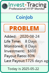 Monitored by Invest-Tracing.com HYIP Monitor-Invest-Tracing.com