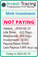 Monitored by Invest-Tracing.com HYIP Monitor-Invest-Tracing.com