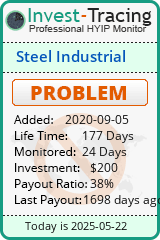 Monitored by Invest-Tracing.com HYIP Monitor-Invest-Tracing.com