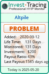 Monitored by Invest-Tracing.com HYIP Monitor-Invest-Tracing.com