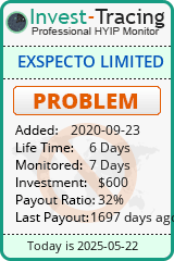 Monitored by Invest-Tracing.com HYIP Monitor-Invest-Tracing.com