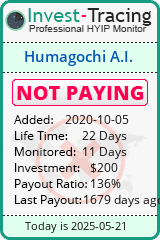 Monitored by Invest-Tracing.com HYIP Monitor-Invest-Tracing.com