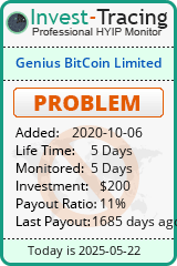 Monitored by Invest-Tracing.com HYIP Monitor-Invest-Tracing.com