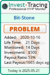 Monitored by Invest-Tracing.com HYIP Monitor-Invest-Tracing.com