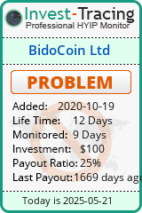 HYIP Monitor-Invest-Tracing.com