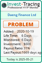 Monitored by Invest-Tracing.com HYIP Monitor-Invest-Tracing.com