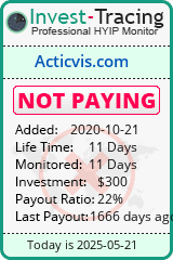 Monitored by Invest-Tracing.com HYIP Monitor-Invest-Tracing.com