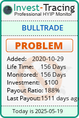 Monitored by Invest-Tracing.com HYIP Monitor-Invest-Tracing.com