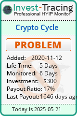 Monitored by Invest-Tracing.com HYIP Monitor-Invest-Tracing.com