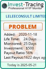 Monitored by Invest-Tracing.com HYIP Monitor-Invest-Tracing.com